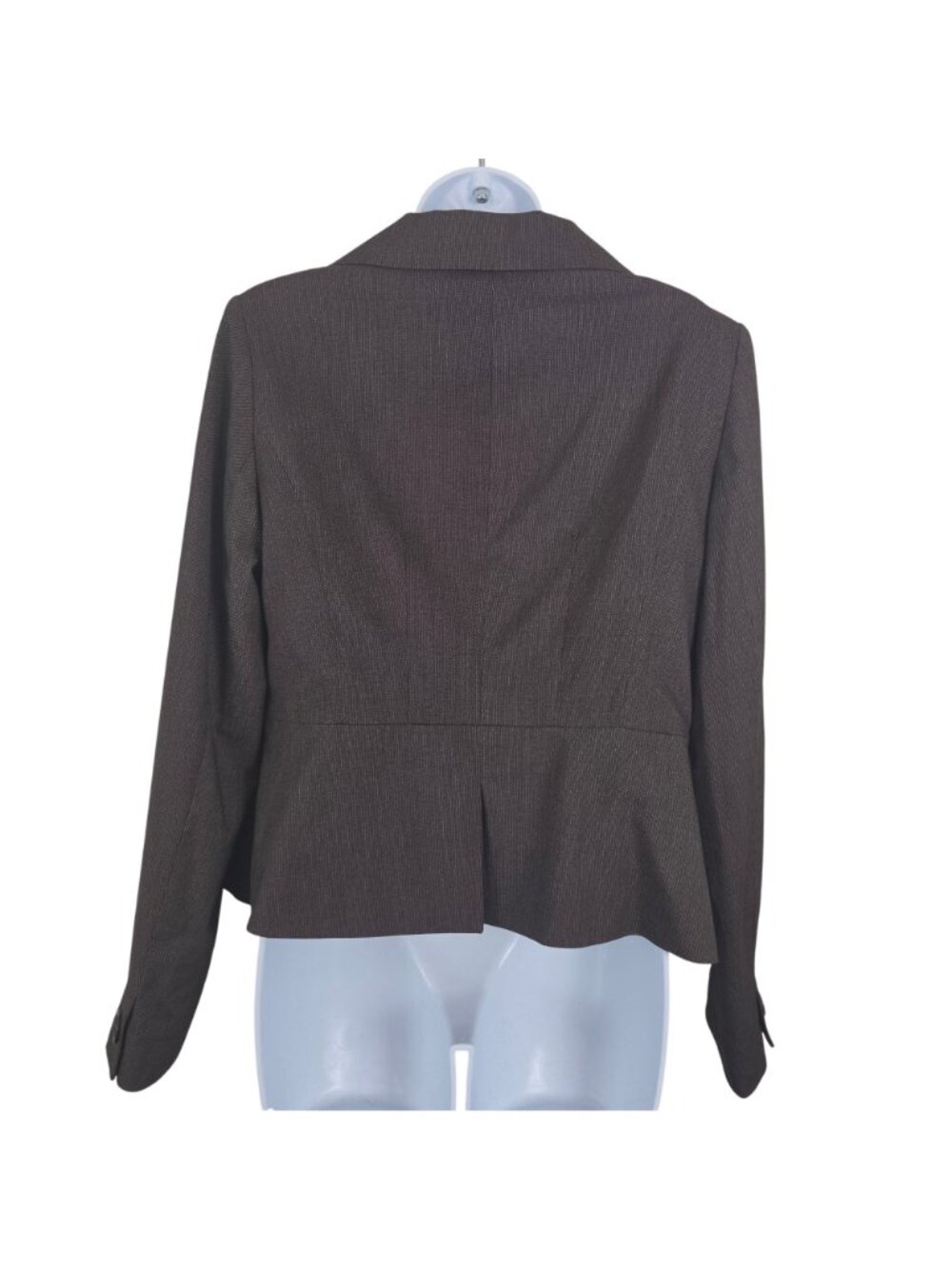The Limited Womens Brown Pinstripe 2-Piece Suit Jacket & Cassidy Fit Pants Size - Picture 3 of 15